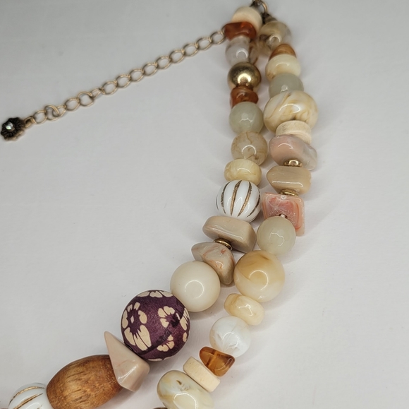 NWOT Free People Kaui Beaded Choker two layer - Picture 6 of 6